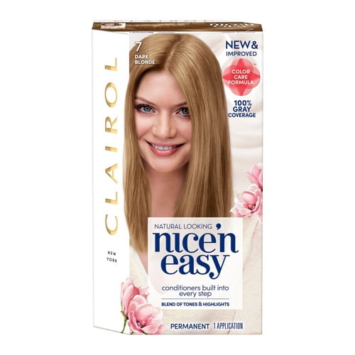 Clairol Nice N Easy Permanent Hair Color 7 Dark Blonde 1 Ea 6 Pack