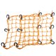 thumbnail image 1 of 2uds 40x40cm 49 Agujeros Motocicleta Equipaje Carga Rojo Naranja Unique Bargains, 1 of 6