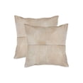 thumbnail image 1 of TORINO QUATTRO COWHIDE PILLOW 18"X18" 2-PACK, 1 of 3