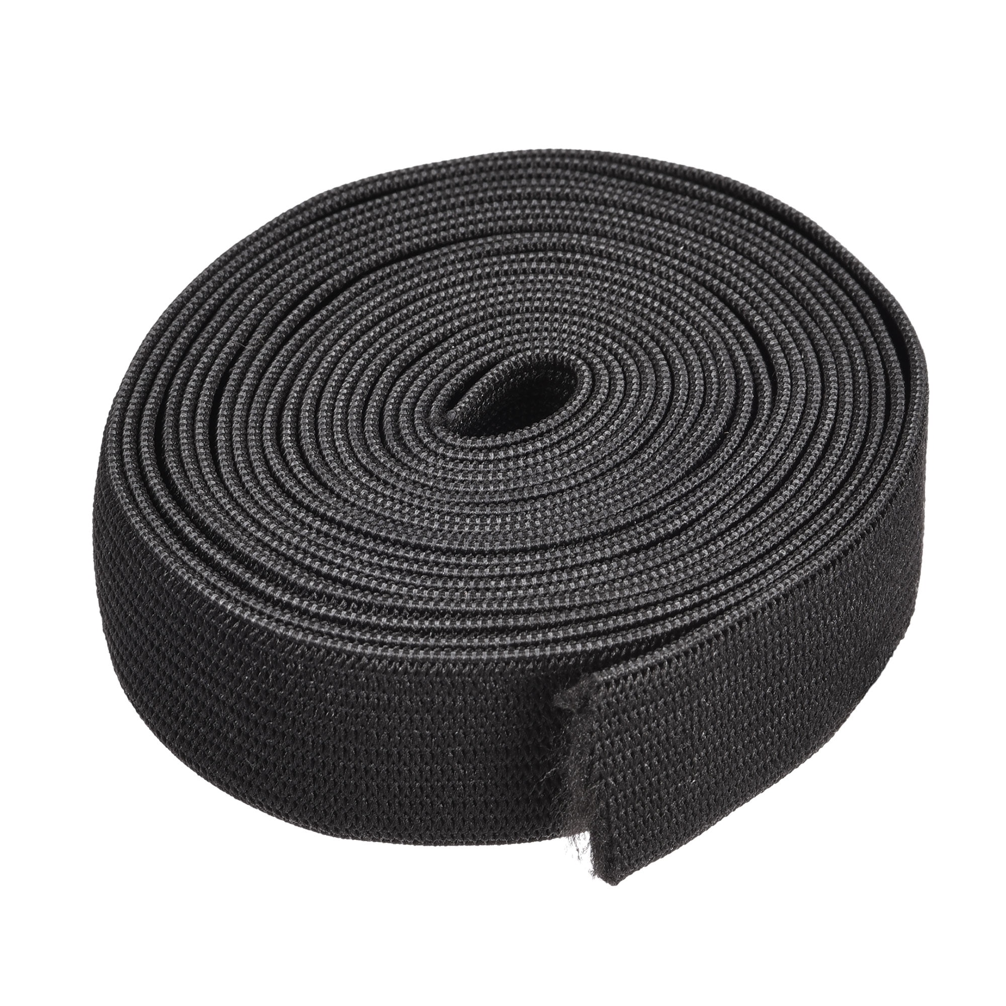 Uxcell Polyester Sewing Handcraft Clothes Craft Elastic Band Black 2.7 ...