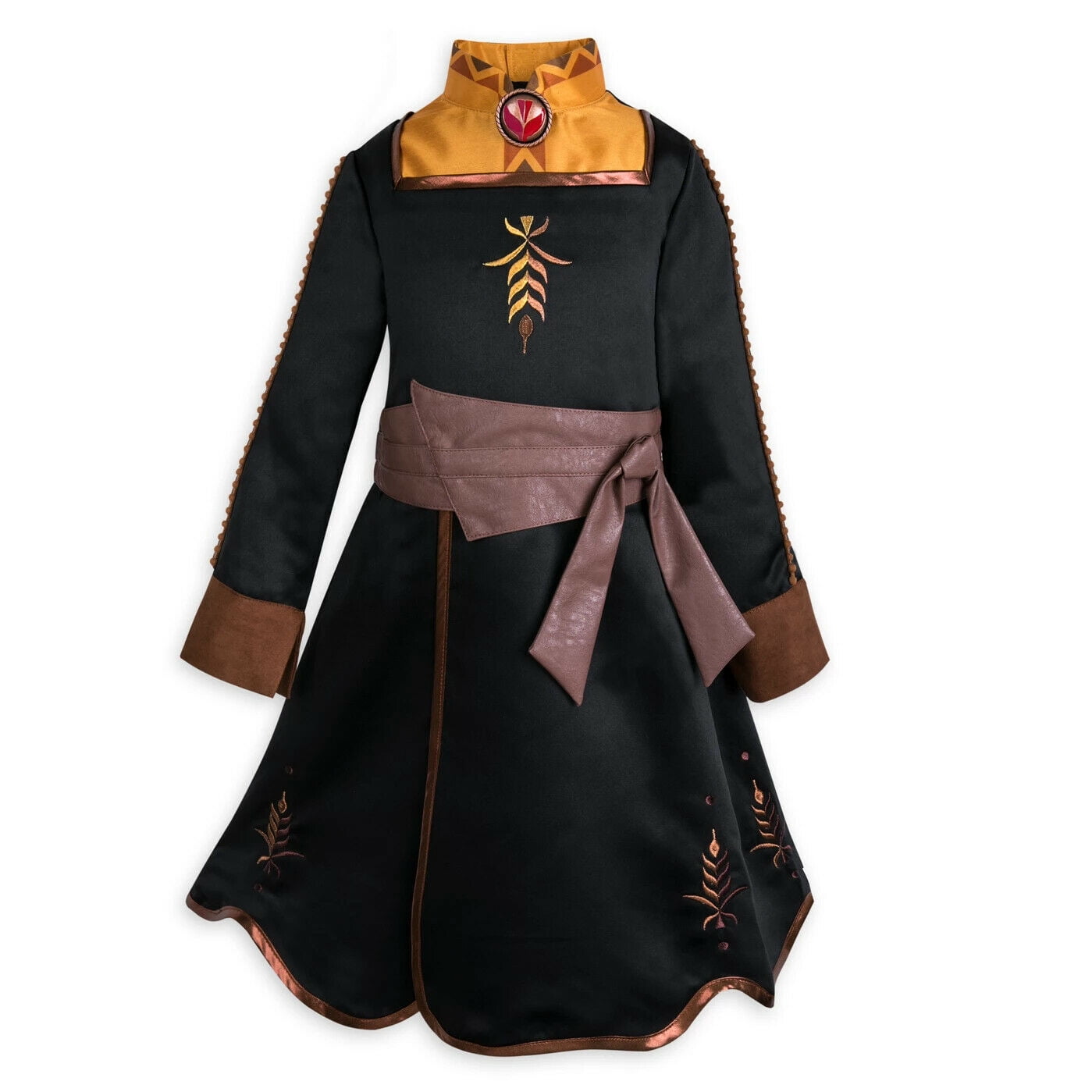 Disney Store Frozen Princess Anna Costume 3pc Dress Set For Kids Girls Size  5/6 Small - Walmart.com