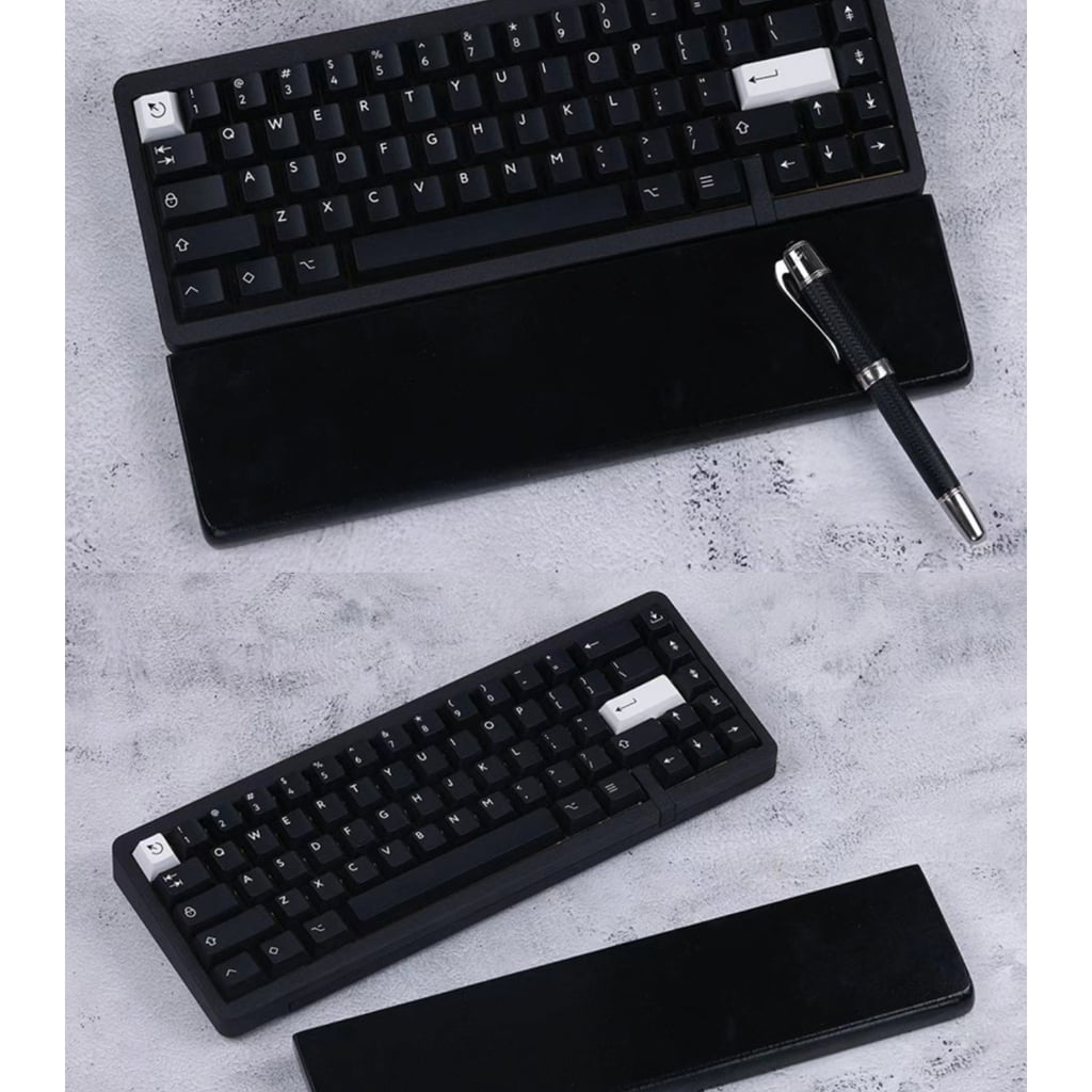 Natural Wood Keyboard Wrist Pad For Gaming and Typing Comfort Wrist Rest