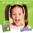 thumbnail image 4 of Children's Grape-flavored Dental Floss Picks, colorful animals add fun, support healthy habits, easy grip handle and fluoride-coated floss, each pack 375 pieces, 4 of 4