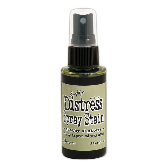 Tim Holtz Distress Spray Stains 1.9 fl. oz., bottle, shabby shutters (pack of 3)