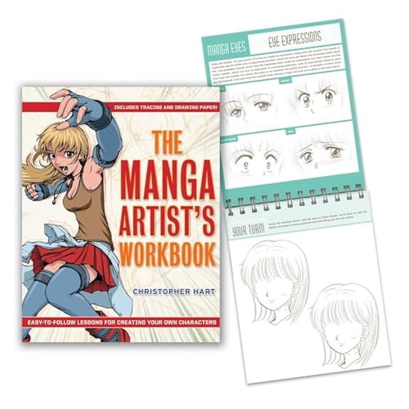 Pre-Owned The Manga Artist's Workbook: Easy-To-Follow Lessons for Creating Your Own Characters (Spiral-bound) 0307462706 9780307462701