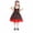 Black, variant on Odeerbi Kids Girls Dirndl Dress Short Sleeve Floral Oktoberfest Apron Dress with Headbands