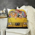 thumbnail image 2 of Eloise Collection | Eloise Taxi Plush Pillow- Soft Stuffed Pillow Décor Gift for Kids, 2 of 5