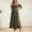 #17Army Green, variant on Women's Dresses Maternity Off Shoulder Maxi Dress Ruffle A Line Flowy Vacation Slit Hem Dresses