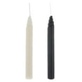 thumbnail image 1 of 2pcs Beeswax Velas Largas Velas Hechas A Mano Husamby Caper Decoraciones De Boda Sunnimix Velas de cera de abejas naturales, 1 of 8