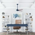 thumbnail image 3 of Prominence Home Atlas 44" Blue Ceiling Fan with Light, Remote Control, 4 Blades & Reverse Airflow, 3 of 11