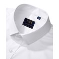thumbnail image 3 of Camisa J.VER para Hombre Manga Larga Elástica Blanca Sin Arrugas Talla L, 3 of 5