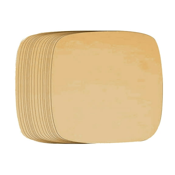 Bouanq 100pcs Air Fryer Liners Disposable Paper Liner, Non-stick Air Fryer Parchment Paper, Square Food Grade Air Fryer Liners Square, 6Inch Baking Paper for Baking Roasting Microwave Frying Pan