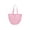 #-【Pink】, variant on Beach Storage Net Bag, Handheld Seashell Tote for Travel, Soft Pleated Polyester, Large Capacity Carry All, 23.6" x 15.7" x 7.9", Pink, QFL