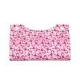 thumbnail image 4 of Lsque Breast Cancer Ribbons Awareness Printed Long Tissue Box Cover Holder, Facial Paper Organizer Dispenser,Triangle with Bottom Belt, PVC Leather Decorative Organizer, 4 of 9