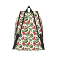 thumbnail image 3 of Daiia Watermelons Vintage Canvas Backpack for Men and Women ,Hiking Backpack,Travel Laptop Bag for School,Large Capacity Backpack, 3 of 8