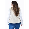 thumbnail image 3 of Chaleco Tweed Roman Fashion /Tallas Extras, 2435 (Beige) beige 36, 3 of 8