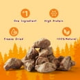 thumbnail image 4 of (5 pack) Jungle Calling Freeze Dried Cat Treats and Dog Snacks, Raw Chicken Hearts Treats for Dogs & Cats, Single Ingredient & High Protein Snacks for Training, 4 of 9