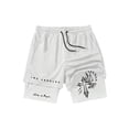 thumbnail image 2 of WILLBEST Pantalones Cortos Deportivos para Hombre, para Exteriores, de Verano, para Fitness, Correr, Baloncesto, Estampados de Un Cuarto, 2 of 4