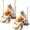 I8-2pcs, variant on Swing Ghost Garden Statue Outdoor Halloween Decor Ghost Decor Cute Resin Figurine Funny Hanging Ornament for Patio Lawn Yard Halloween Party Decoration,1PC