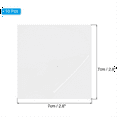 thumbnail image 4 of Inflatable Patch Repair Kit 2.8 in X 2.8 In,10PCS Waterproof TPU Repair Tape for Tent Air Mattress Floats, 4 of 5