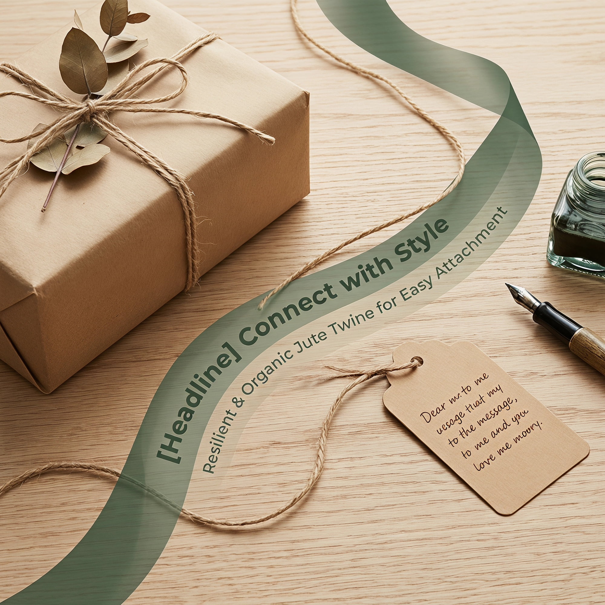 Unique Bargains Paper Gift Tags with Natural Twine for All Occasions 1.2" x 2" Brown