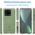 thumbnail image 2 of for Xiaomi 13 Pro Case, Heavy Duty Shockproof Slim Protection Phone Case Support Wireless Charging Cover for Xiaomi 13 Pro HD Green, 2 of 16