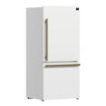 thumbnail image 2 of Forno FFFFD178531W 17.2 Cu. Ft. White Counter-Depth Bottom-Freezer Refrigerator, 2 of 4