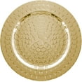 thumbnail image 4 of American Atelier, Round, Melamine Snake Gold Decorative Charger Plates, Set of 4, 13 inches, 4 of 6