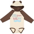 thumbnail image 3 of Inktastic Big Sister to a Little Mr Girls Long Sleeve Baby Bodysuit, 3 of 5