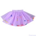 thumbnail image 2 of Fozruso Tutu Skirt for Girls, Layered Tulle Ballet Princess Birthday Tutu Skirt Girls Dance Party Performance Carnival Skirts(Purple), 2 of 5