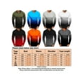 thumbnail image 2 of CVLIFE Men's Casual Color Block Polo T-Shirt Autumn Basic Shirt Long Sleeve Lapel Gradient Tee Tops, 2 of 2