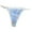 Blue, variant on Thongs for Women Women's Panties Lace Seamless Low Waisted Ladies Thongs Physiological Underpants