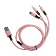thumbnail image 4 of Cable multi del cargador, 3 en 1 compacto líquido del cable del cargador USB y peso ligero, 4 of 12