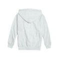 thumbnail image 5 of Hanes Boys EcoSmart Fleece Full Zip Hooded Jacket, Sizes 4-18, 5 of 5