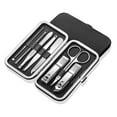 thumbnail image 1 of axGear Ensemble de Manucure en Acier Inoxydable, Kit de Coupe-Ongles et Ciseaux 8 Pcs, 1 of 4