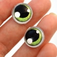 thumbnail image 6 of Green Anime Glass Doll Eyes with Shines, 6 of 10