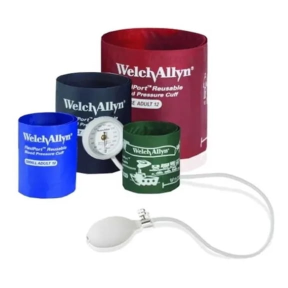 Baumanómetro Aneroide Durashock 4 Brazaletes Welch Allyn Welch Allyn DS44-MC