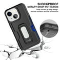 thumbnail image 6 of CoverON For Apple iPhone 14 Plus Holster Case, Heavy Duty Full Body Belt Clip Phone Cover Kick Stand Card Slot - Black, 6 of 8