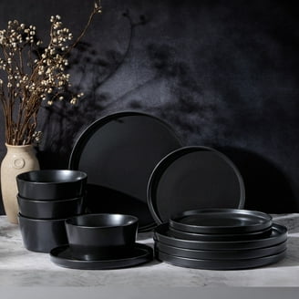 Family stone お皿セット Famiware Star Stoneware Dinnerware Set, Ceramic Plates and Bowls