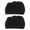 Black, variant on 2pcs Swim Caps For Women Swim Cap For Long Hair Waterproof Swim Caps For Women Swimming Cap For Braids Large Swim Cap For Women