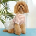 thumbnail image 5 of HQREA Cat Dress for Cats Summer Kitten Shirts Dress Stripe Puppy Princess Skirt Girl Pet Holiday Outfits Chihuahua Clothes, 5 of 6