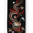 thumbnail image 5 of Niepce Inc Japanese Streetwear Black Dragon Emboridered Men's Graphic Hoodie, 5 of 7