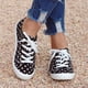 thumbnail image 4 of Zapatos de lona de corte bajo Zapatos planos casuales para estudiantes de la versión coreana perezosa de un pie Wmkox8yii FOPL576, 4 of 5