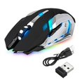 thumbnail image 1 of LED Wireless Optical Gaming Mouse Ergonomic Grips High Resolution Mouse Wireless Gaming Mouse for PC Computer Laptop Gaming Players, 1 of 5