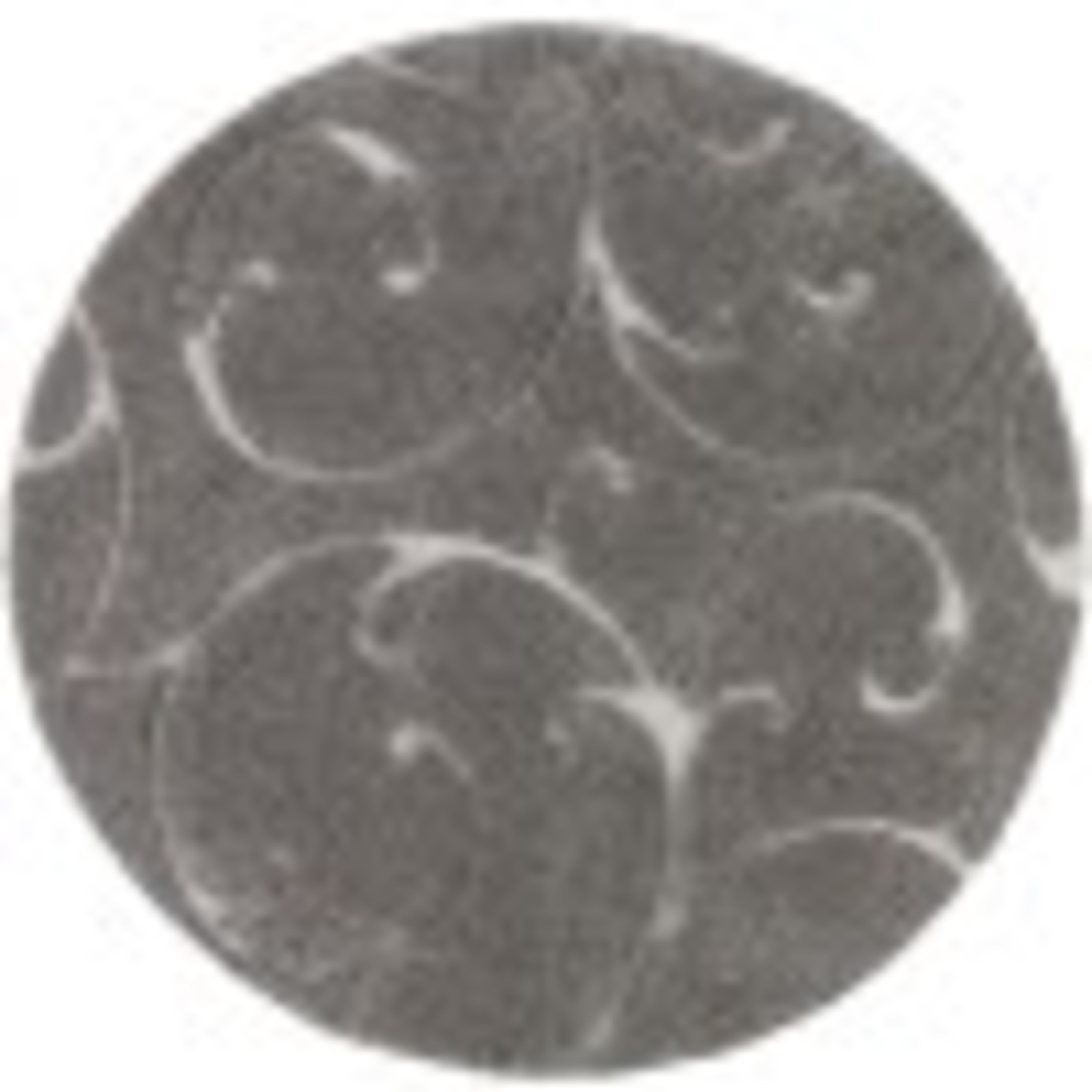 Transitional Area Rug Shag Thick (5'3'' Round) Scroll Taupe, Cream Indoor Round Easy to Clean