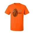 thumbnail image 2 of Wild Bobby, Basketball Fingerprint It's In My DNA, Sports, Men Graphic Tee, Orange, 4X-Large, 2 of 5
