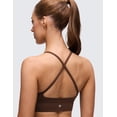 thumbnail image 3 of CRZ YOGA Butterluxe Cross Back Sports Bras For Women, 3 of 6