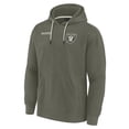 thumbnail image 2 of Unisex Fanatics Olive Las Vegas Raiders Elements Super Soft Fleece Pullover Hoodie, 2 of 3