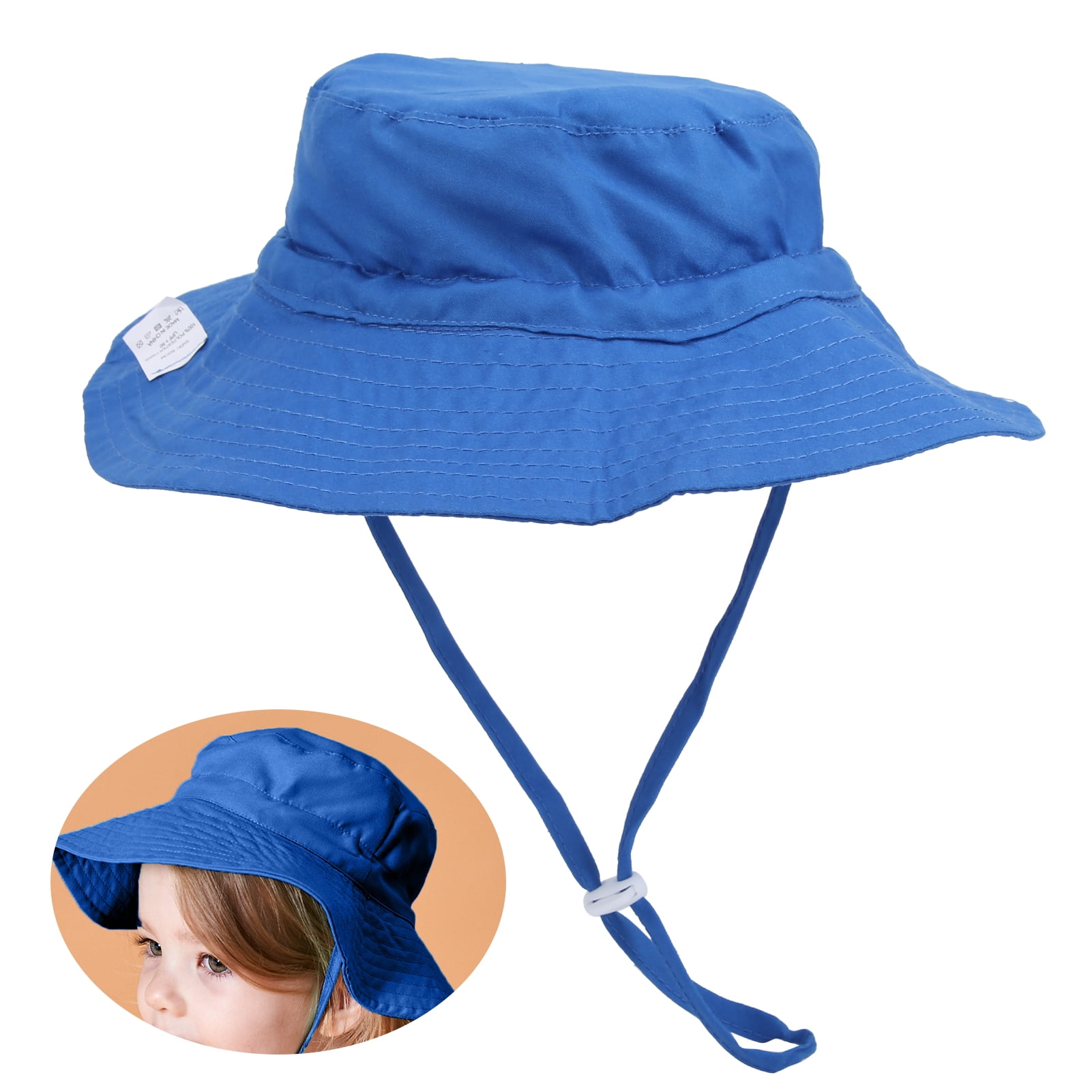 ESTINK Children Bucket Hat, Adjustable Bucket Hat Easy To Wear Beach