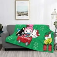 thumbnail image 5 of Lsque Sanrio Print Flannel Throw Blanket, Ultra-soft Blanket for Bed, Couch, Car, Hypoallergenic Anti-pilling blanket-60"x50", 5 of 8